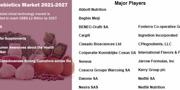 Global Prebiotics Market Analysis: 2021-2027